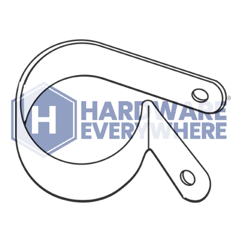 1/8 x .203 NYLON CABLE CLAMPS / Nylon / Natural White FUL163378748999