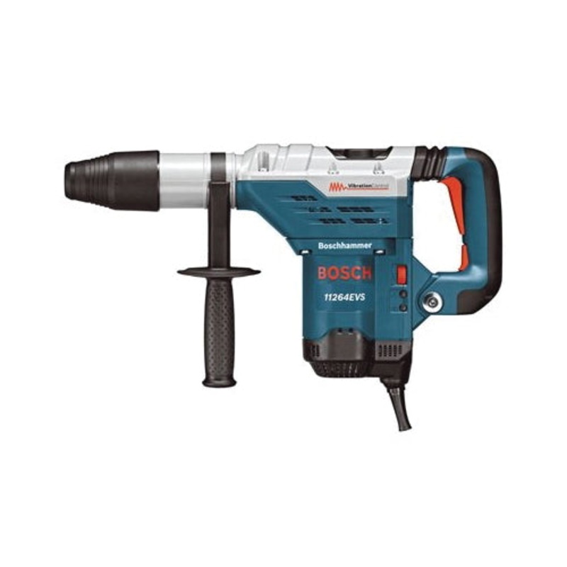 BOSCH 11264EVS Rotary Hammer, Tool/Kit: Tool, 1-5/8 in Chuck, Keyless, SDS-MAX Chuck, 1700 to 2900 bpm, 120 V