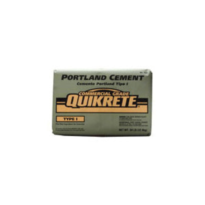 Quikrete 1124 Series 1124-47 Commercial-Grade Portland Cement, Granule, Gray/Gray Brown, 47 lb Bag