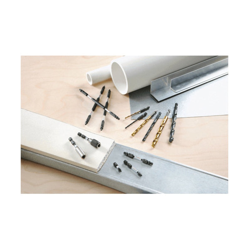 BOSCH Impact Tough ITSQ3102 Impact Driver Bit, Square Point, R3 Point, 1 in OAL, 1/4 in Shank