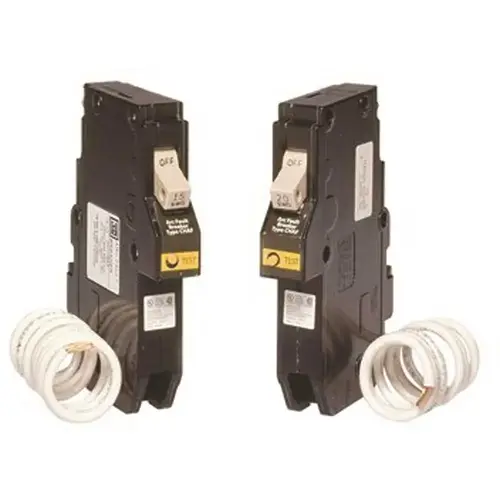 Eaton CH120AF CH Series 20 Amp 120-Volt Single-Pole ARC Fault Breaker Black