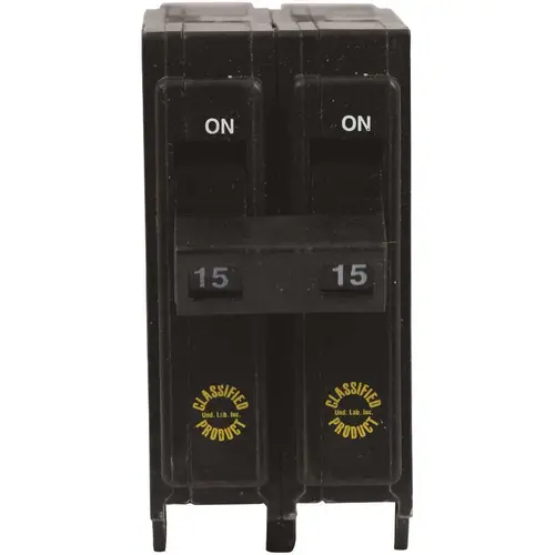 Eaton CHQ215 CH Series 120/240-Volt 15 Amp Double-Pole Classified Circuit Breaker