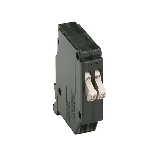 Eaton CHT1515 CH 2-15 Amp 1-Pole Tandem Circuit Breaker Black