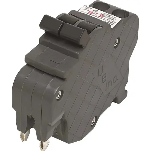 Federal Pacific UBIF0240N UBIF0240N Circuit Breaker, Type NC, 40 A, 2 -Pole, 120/240 V, Plug Mounting Black