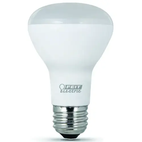 Feit Electric R20DM10KLED2 LED Lamp, Flood/Spotlight, R20 Lamp, 45 W Equivalent, E26 Lamp Base, Dimmable Pair Clear