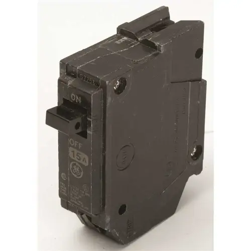 GE THQL1115 THQL 15A Single-Pole Standard Trip Circuit Breaker