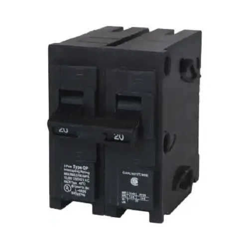 SIEMENS ENERGY Q250 Circuit Breaker 50 amps Standard 2-Pole Black