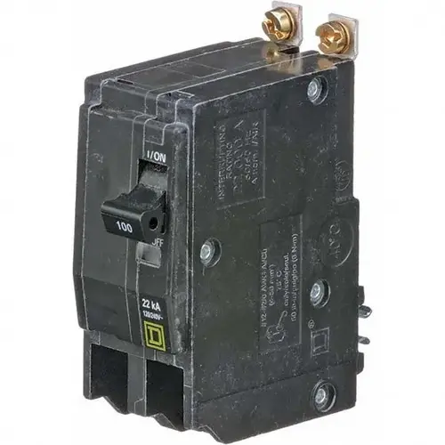 Square D QOB270VH 70 Amp, 240 VAC, 2 Pole, Bolt On Miniature Circuit Breaker