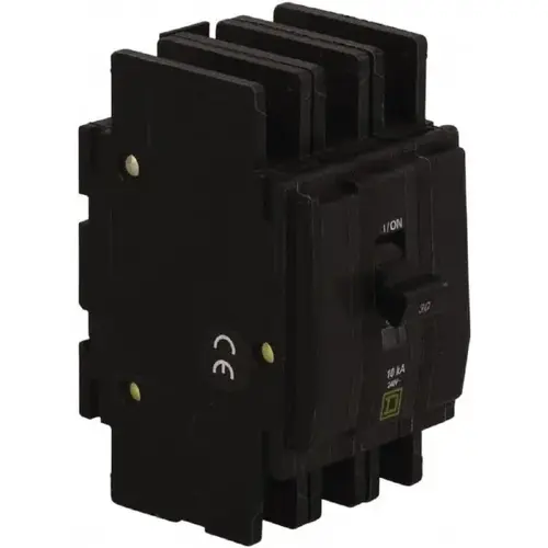 Square D QOU330 30 Amp, 240 VAC, 3 Pole, Panel Mount Miniature Circuit Breaker