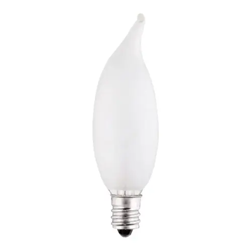 Westinghouse 03778 Incandescent Bulb 25 W CA8 Decorative E12 (Candelabra) Warm White Frosted Pair