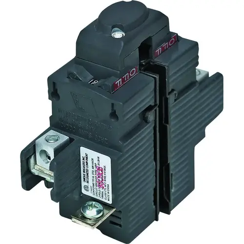 Connecticut Electric UBIP230 Circuit Breaker, Type UBIP, 30 A, 2 -Pole, 120/240 V, Plug Mounting Black