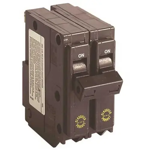 Eaton CHQ250 CHQ 50 Amp Double-Pole Classifed Circuit Breaker for Square D Type QO Loadcenters Black
