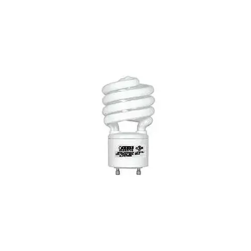 Feit Electric BPESL23TM/GU24 Compact Fluorescent Lamp, 23 W, A19 Spiral Lamp, GU24 Twist and Lock Lamp Base, 1600 Lumens White