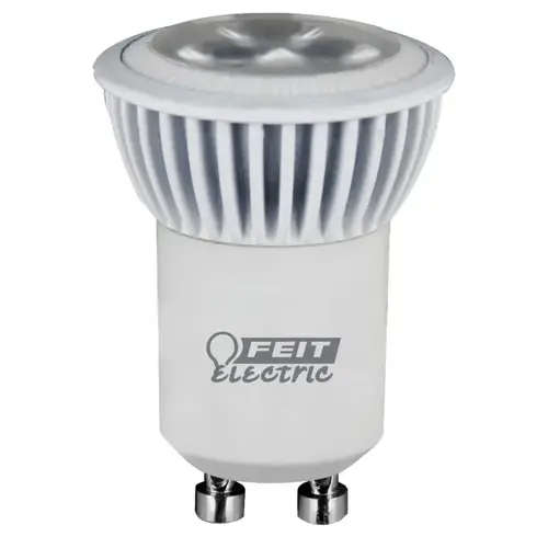 Feit Electric BPMR11GU10300930CA/3 LED Bulb, Track/Recessed, MR11 Lamp, GU10 Lamp Base, Dimmable, 3000 K Color Temp - pack of 3