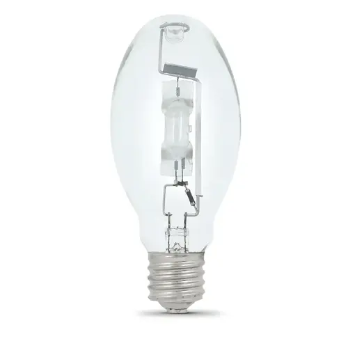 Feit Electric MH175/U/HDRP Feit Electric Light Bulb, 175 W, ED28 Lamp, E39 Mogul Lamp Base, 14,700 Lumens, 4200 K Color Temp