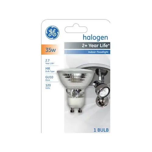 GE Lighting 84901-XCP3 35-Watt Quartz Halogen Flood Light Bulb - pack of 3