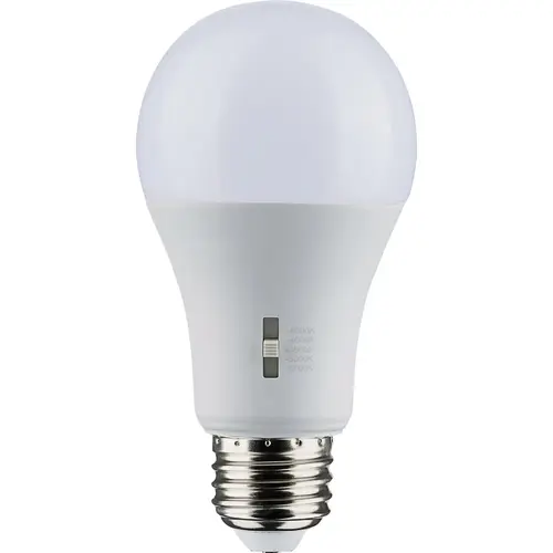 Satco S11791 60W Equivalent 5CCT-Selectable A19 Dimmable Traditional LED Light Bulb