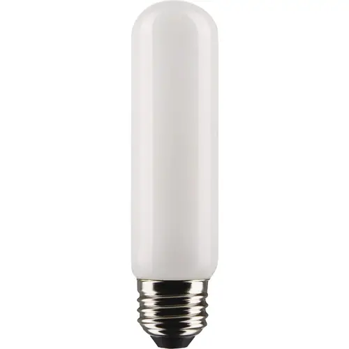 Satco S21866 60W Equivalent T10 Medium Base 2700K Frosted LED Bulb - pack of 2