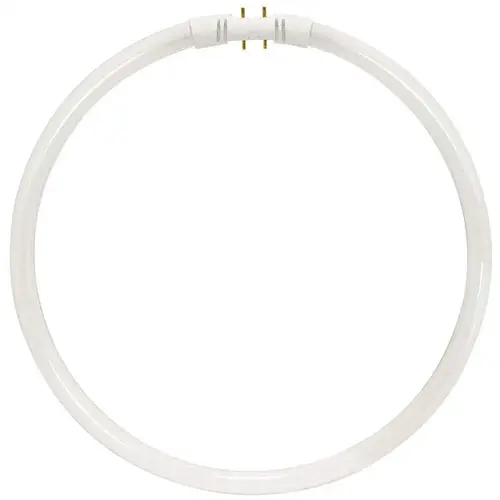 Satco S8159 40-Watt 12 in. Circline T5 2GX13 Base Fluorescent Tube Light Bulb, Neutral White