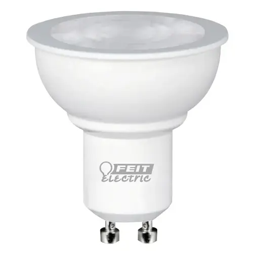 Feit Electric BPMR16GU10930CA LED Lamp, Track/Recessed, MR16 Lamp, 35 W Equivalent, GU10 Lamp Base, Dimmable Clear - pack of 3
