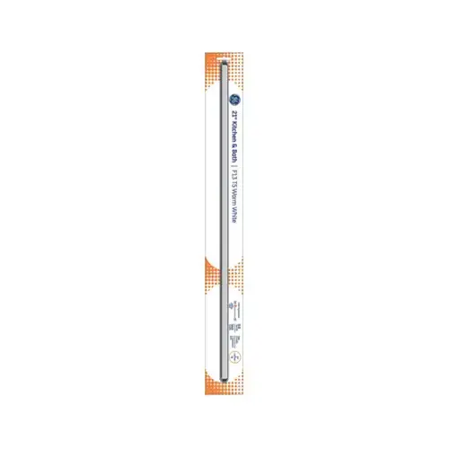 GE 25426 Fluorescent Bulb 13 W T5 21" L Warm White Linear 3000 K Frosted