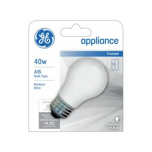 GE Lighting 93131066-XCP6 GE 40W Frost App Bulb - pack of 6