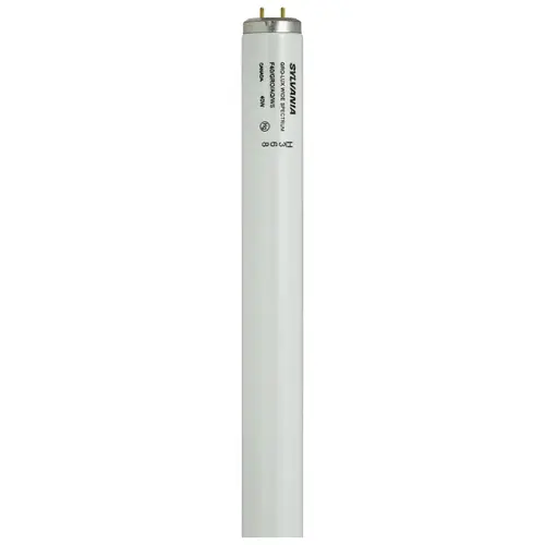 Sylvania 24671-XCP6 Fluorescent Bulb, 40 W, T12 Lamp, Medium Lamp Base, 1700 Lumens, 3400 K Color Temp, Neutral White Light - pack of 6