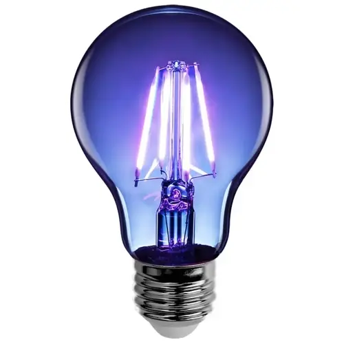 Feit Electric A19/TB/LED LED Bulb, General Purpose, A19 Lamp, E26 Lamp Base, Dimmable, Clear, Blue Light
