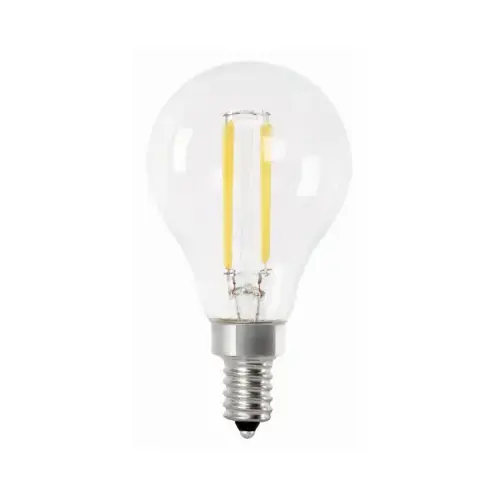 Feit Electric BPA1540C927CA/2 LED Bulb Performance A15 E12 (Candelabra) Soft White 40 W Soft White Pair