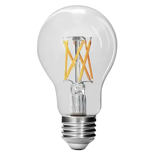 Feit Electric BPA1975CL927CA/FI L/2 LED Light Bulb, A19 Lamp, 75 W Equivalent, E26 Medium Lamp Base, Dimmable - pack of 2