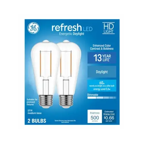 GE 93124196 GE 5W DLCLR ST19 Bulb