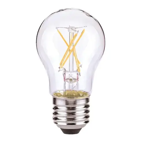 Satco S21711 Filament LED Bulb . A15 E26 (Medium) Warm White 40 W Clear Pair