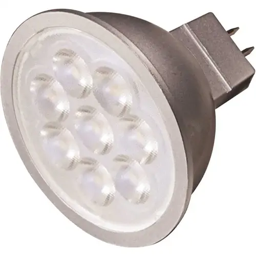 Satco S9493 LED Mr16 Flood Light Bulb, Gu5.3 Base, 25a, 4000k, 6.5 Watt