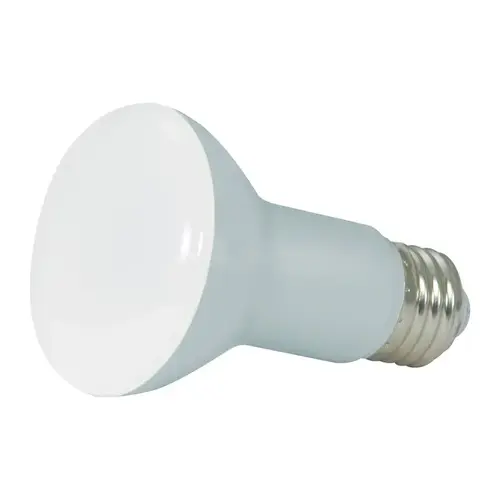 Satco S9631 Ditto 50W Equivalent Warm White R20 Medium Dimmable LED Floodlight Light Bulb Frosted