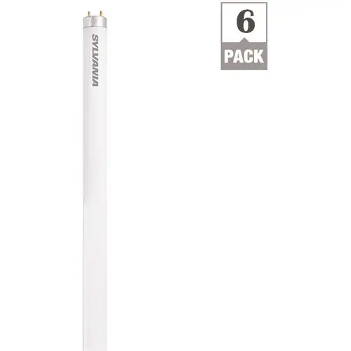 Sylvania 21603 15-Watt Equivalent T8 Linear Fluorescent Light Bulb Cool White