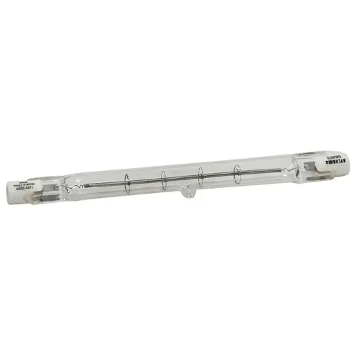 Sylvania 58865 Specialty Halogen Lamp, 500 W, Recessed Single Contact Lamp Base, T3 Lamp, 8750 Lumens, 2950 K Color Temp