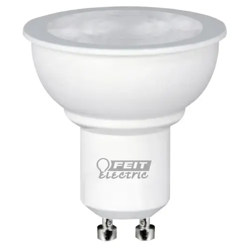 Feit Electric BPMR16GU10/500/930CA LED Lamp, Track/Recessed, MR16 Lamp, 50 W Equivalent, GU10 Lamp Base, Dimmable