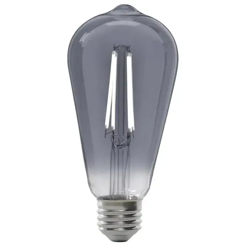 Feit Electric ST19/SMK/VG/LED-XCP4 LED Bulb, Decorative, ST19 Lamp, 25 W Equivalent, E26 Lamp Base, Dimmable, Clear - pack of 4