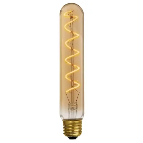 Feit Electric T10L/S/820/LED-XCP4 LED Bulb, Decorative, T10L Lamp, 40 W Equivalent, E26 Lamp Base, Dimmable, Clear - pack of 4