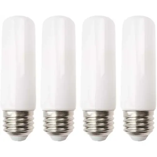 Newhouse Lighting T10-2320-4 20-Watt Equivalent T10 LED Bulb Halogen Replacement Light Bulb, E26 Medium Base, Dimmable. Soft White - pack of 4