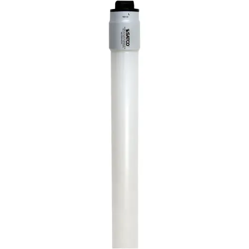 Satco S29942-XCP10 110W Equivalent 96 in. Daylight T8 Recessed Double Contact LED Tube Light Bulb - pack of 10