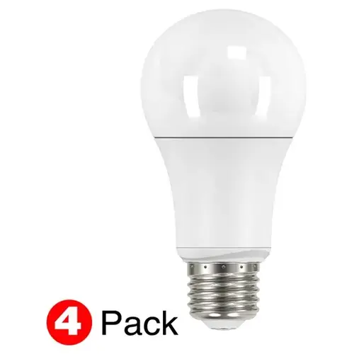 Satco S39597-XCP12 LED Bulb Type A A19 E26 (Medium) Natural Light 60 W Frosted - pack of 12