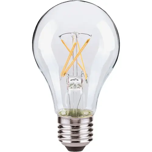 Satco S8616 60W Equivalent Warm White A19 Medium Dimmable LED Light Bulb