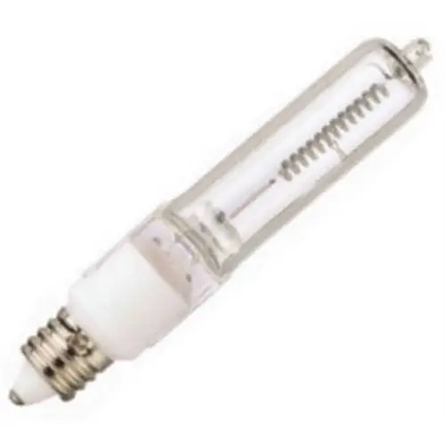 Sylvania 58733-XCP12 SUPER Q HALOGEN QUARTZ LAMP, T12, 150 WATT, 130 VOLTS, MINI CAN SCREW, CLEAR, TUNGSTEN, SINGLE END - pack of 12