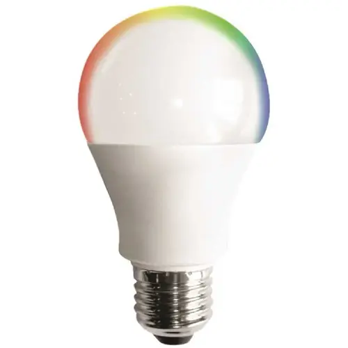 AM CONSERVATION L9W-A19-CCT-RGB-WIFI G2-12PK 60-Watt Equivalent A19 ENERGY Smart Bluetooth LED Light Bulb 2700-6500K with E26 Base Color Select No Hub