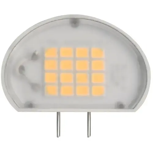 Feit Electric BP50G8/830/SU/LED-XCP6 LED Bulb, Specialty, T4 Lamp, 50 W Equivalent, G8 Lamp Base, Dimmable, Clear - pack of 6