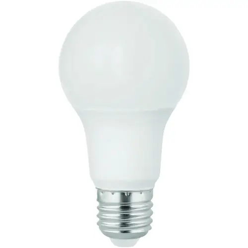 Satco S11410 60W Equivalent Warm White A19 Medium LED Light Bulb - pack of 10