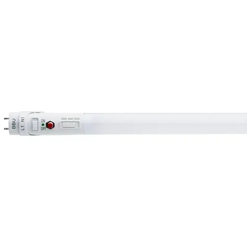 Satco S11731 SATCO 48" T8 Led, G13, Ballast Bypass With Battery Backup, 3 Cct, 17w Case Of 20
