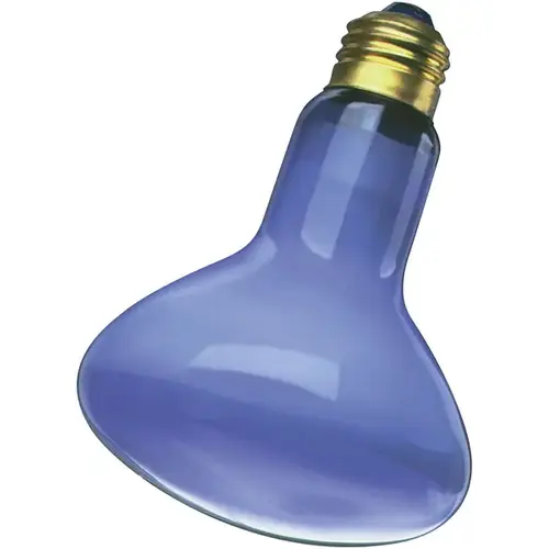 Satco S2851 Incandescent Reflector Light Bulb 75-Watt R25 E26 Blue (Plant)