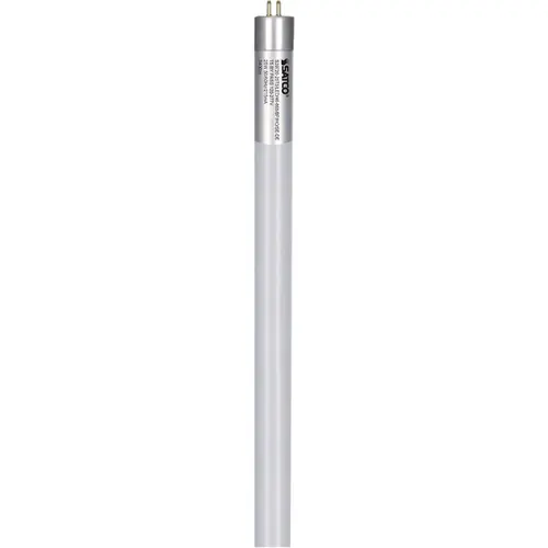 Satco S39720-XCP25 54W Equivalent 48 In. Daylight T5 Bi-Pin Ballast Bypass LED Tube Light Bulb - pack of 25